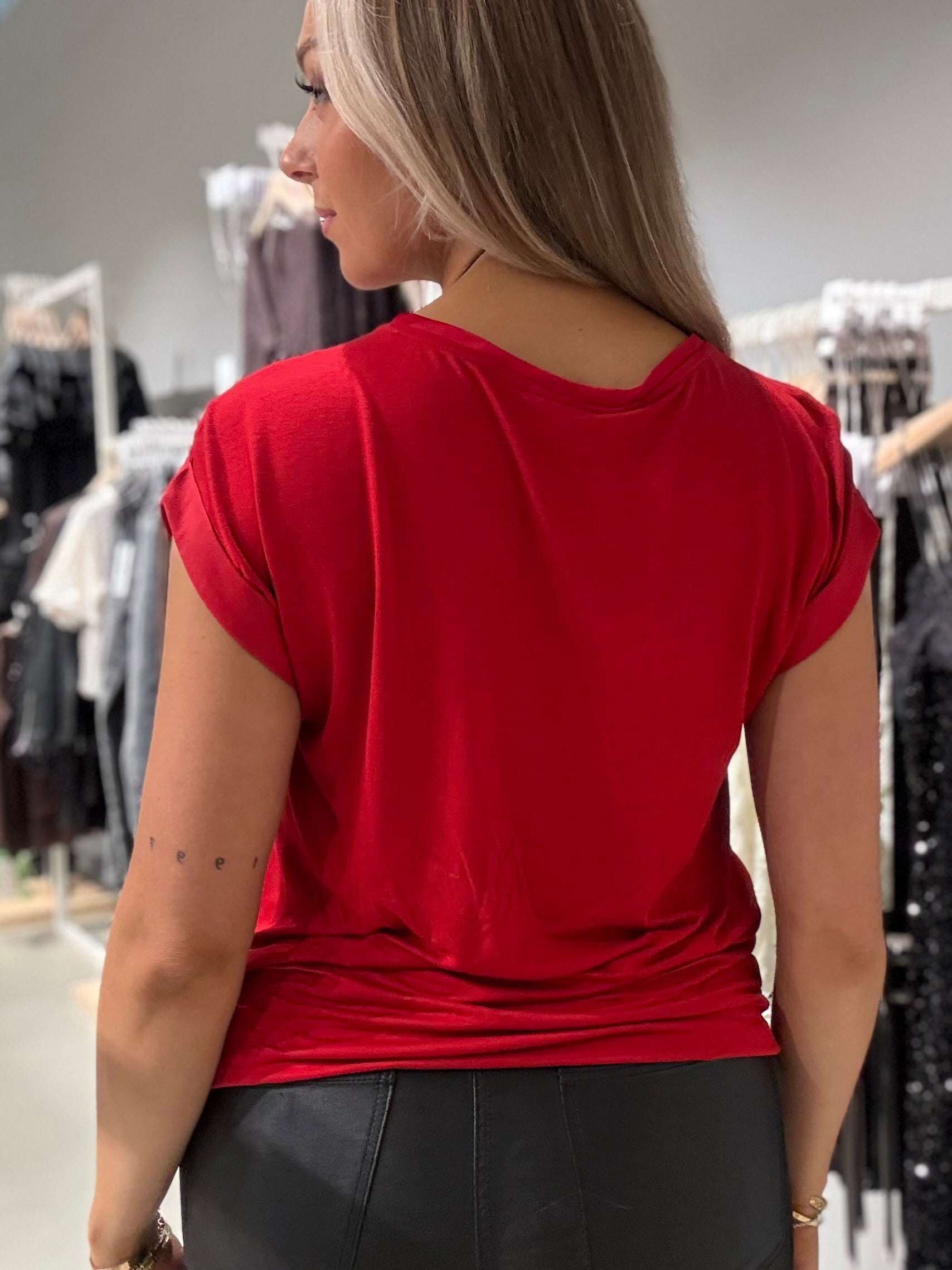 VIELLETTE Top - Savvy Red